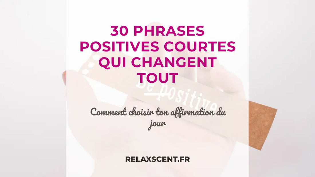 Transforme ton quotidien (même quand tu es au bout) avec les affirmations positives!