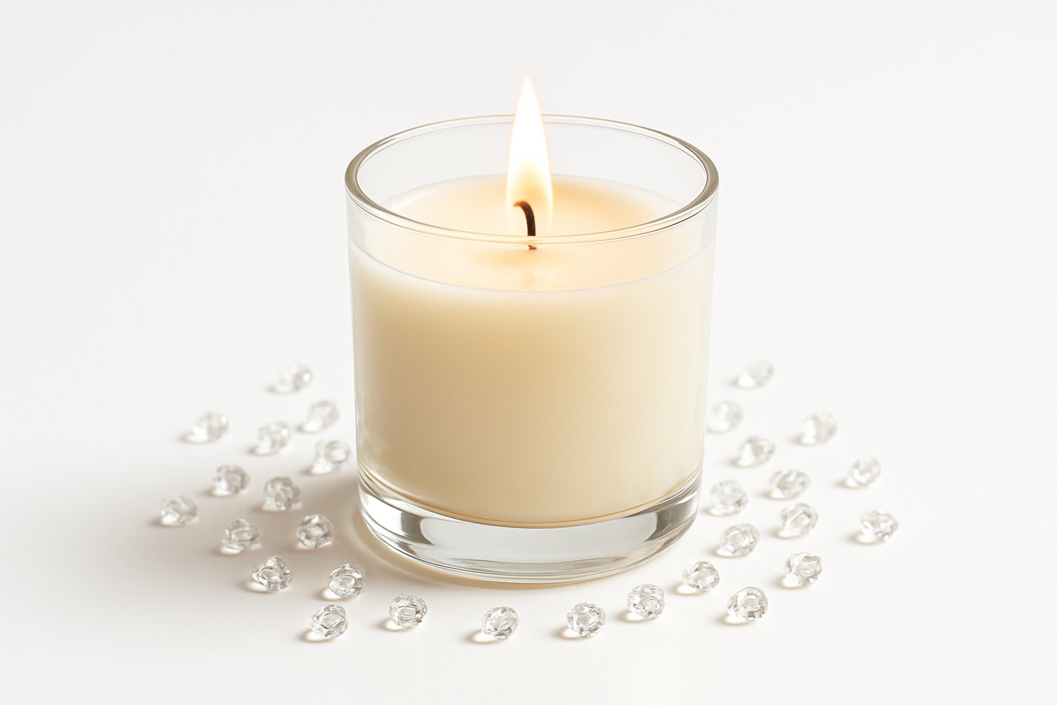 Bougies de lihothérapie en pierres naturelles