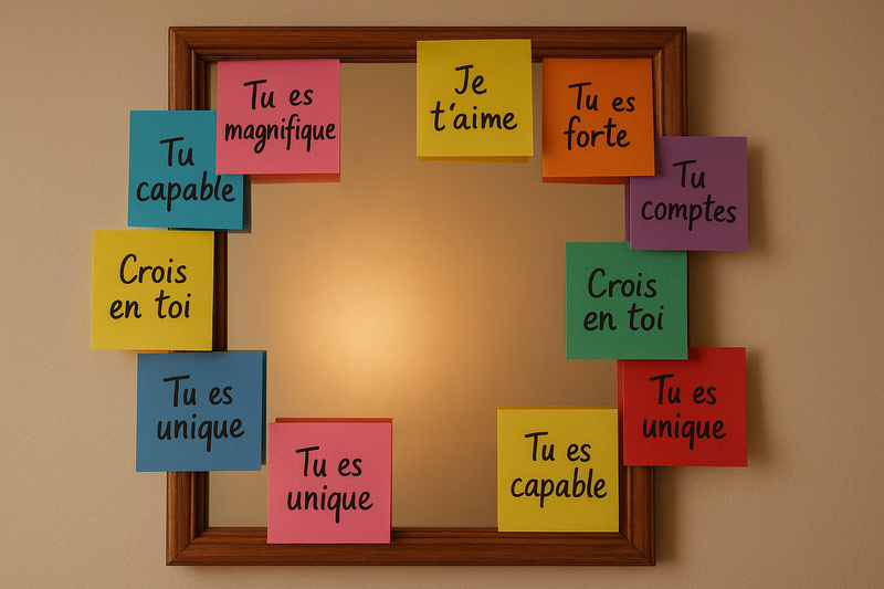 Cette collection propose des affirmations positives numériques à imprimer, parfaites pour cultiver la confiance en soi, embellir votre espace et intégrer la pensée positive à votre quotidien et à vos moments de méditation. 