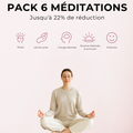 Box Méditation : Pack 6 Méditations Guidée
