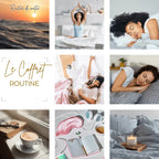 Box de méditation guidée pour rituels bien-être avec méditation, sommeil, et relaxation pour équilibre mental et physique.