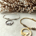 Bracelet Femme Loup - Bracelet Animal Totem plusieurs pierres disponible