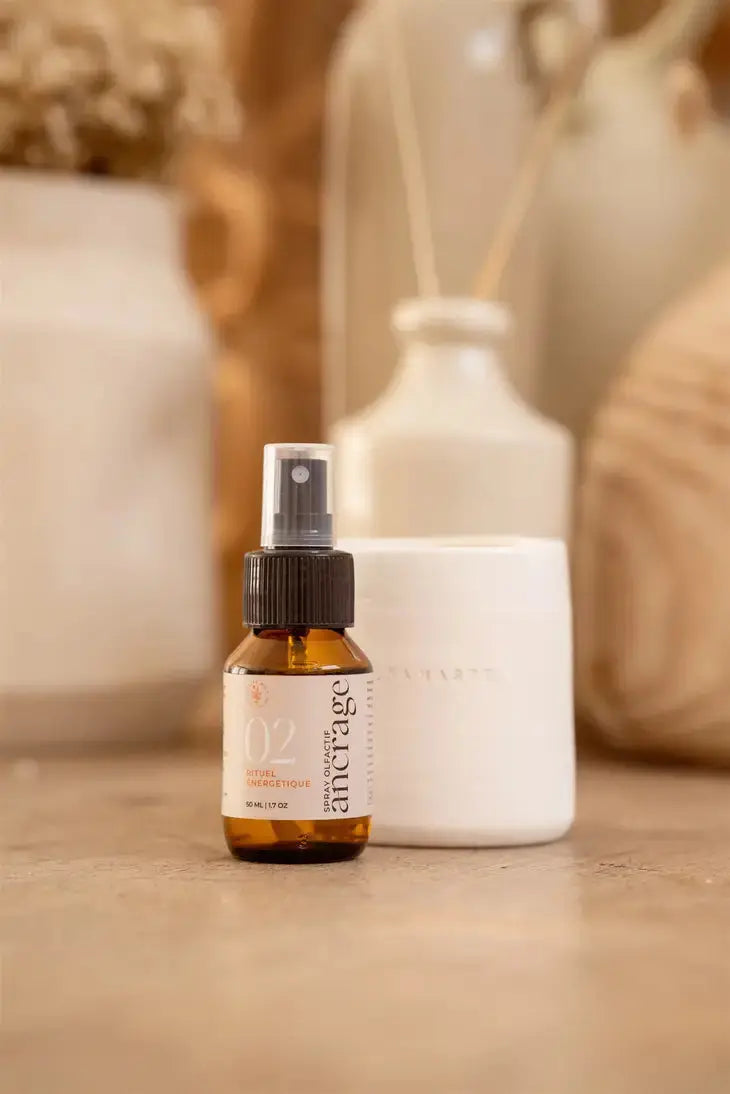 Spray Ancrage Huiles Essentielles - énergétique Ancrage - RelaxScent