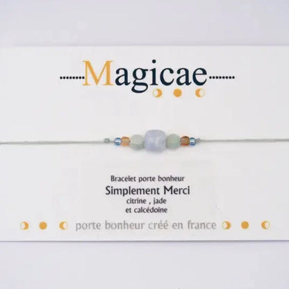 Bracelet SIMPLEMENT MERCI  porte-bonheur- RelaxScent