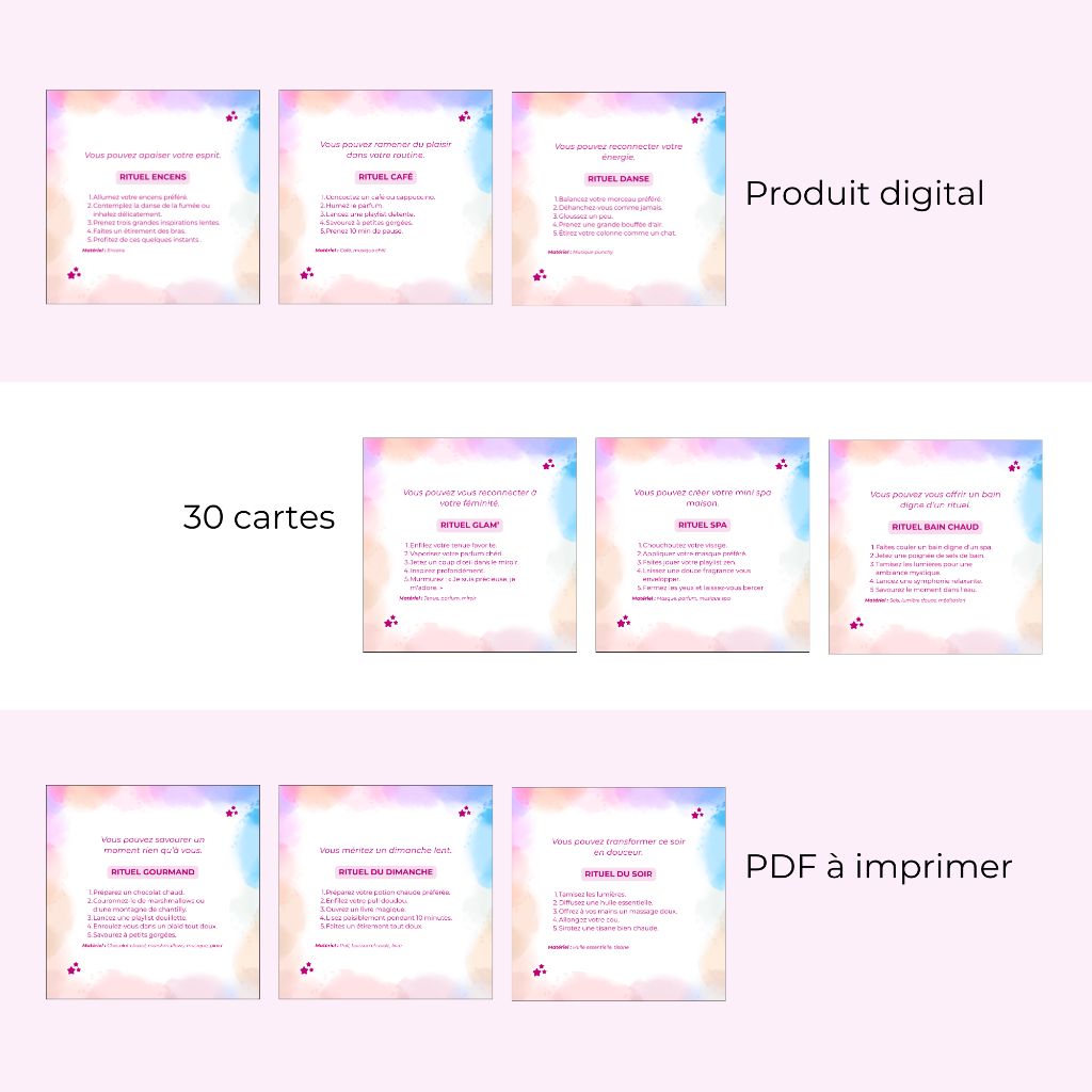 30 Cartes - Mini Rituel