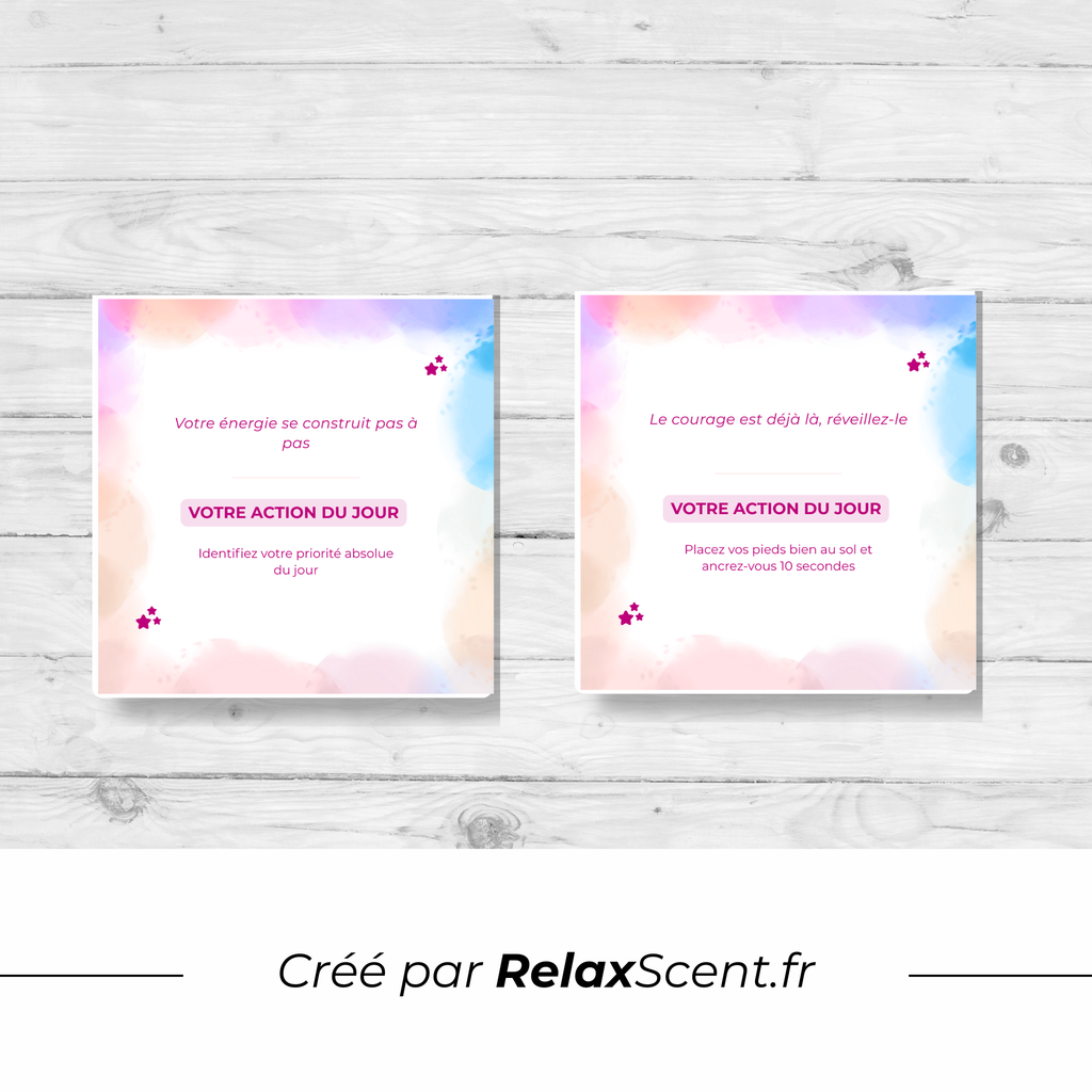 60 Cartes Motivantes - Boost du Matin