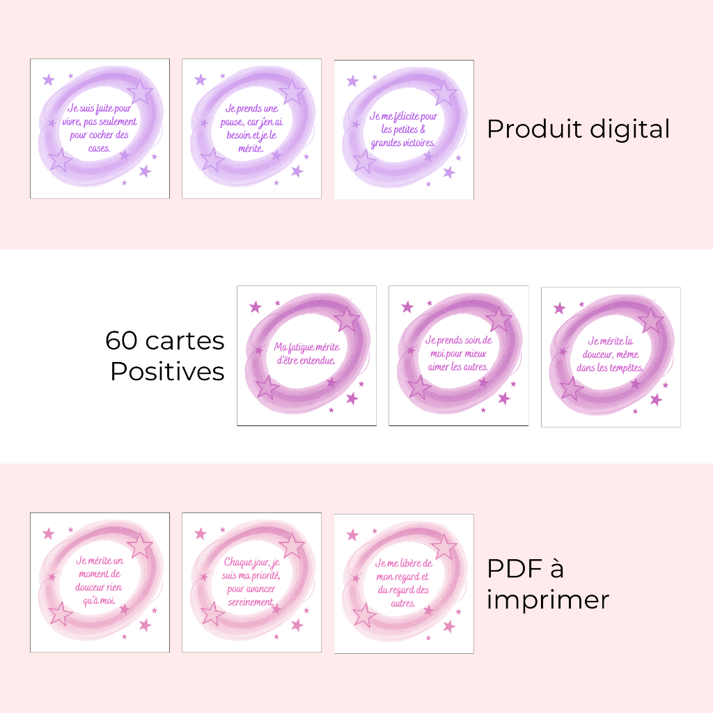 Carte affirmations positives 2