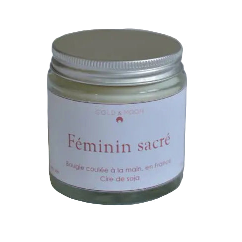 Ma Box Lâcher-Prise – coffret bien-être femme avec une bougie Féminin Sacré pour un moment cocooning et prendre soin de soi.