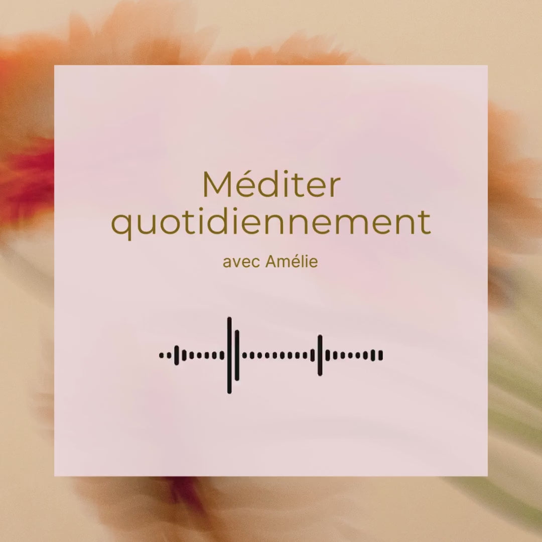 Méditation guidée avec Amélie Keser