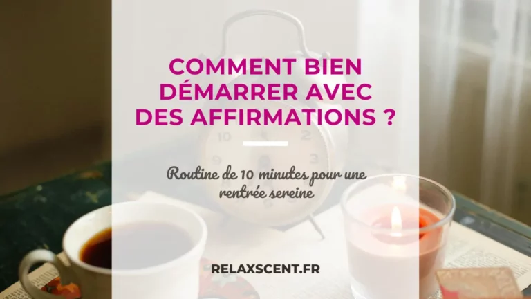 Affirmation positive matin : booste ta rentrée avec confiance
