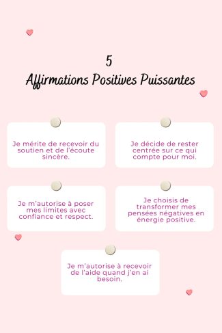 100 affirmations positives puissantes pour retrouver confiance et sérénité