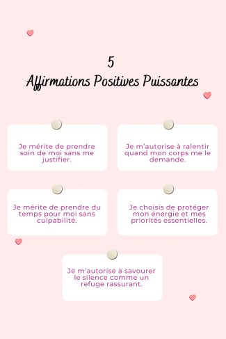 100 affirmations positives puissantes pour retrouver confiance et sérénité